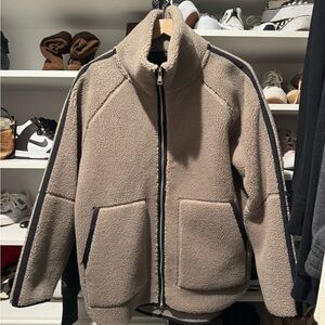 YPB Sherpa Jacket with Contrast Trim